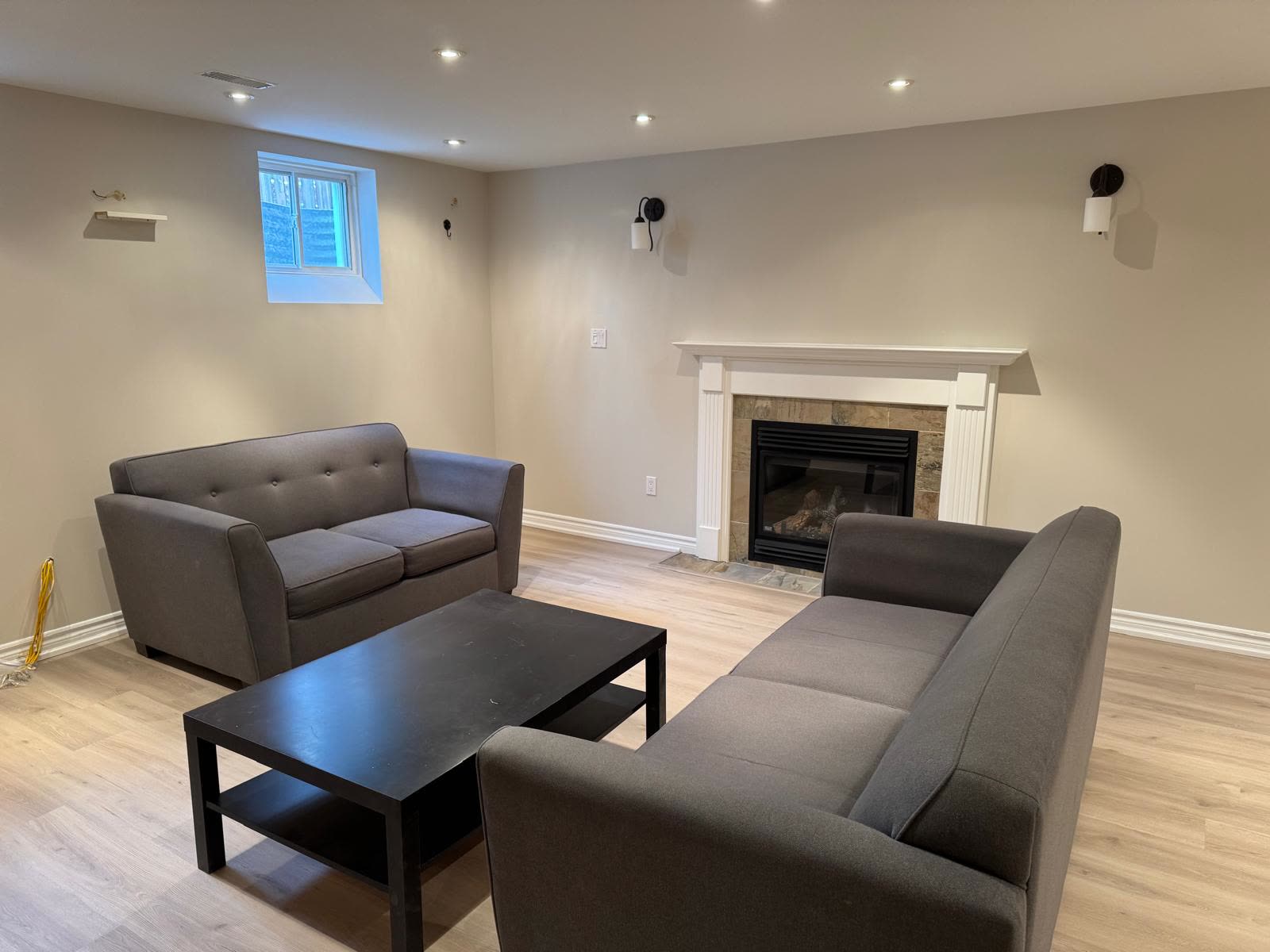 Basement Painting Project in Aurora
