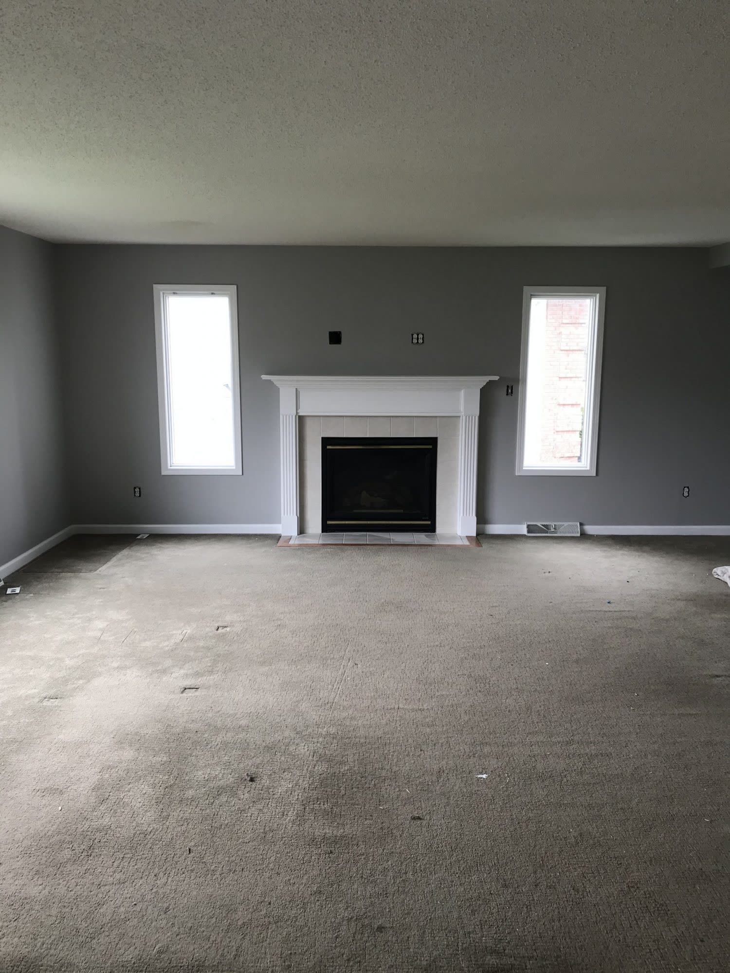 Finished wallpaper removal project